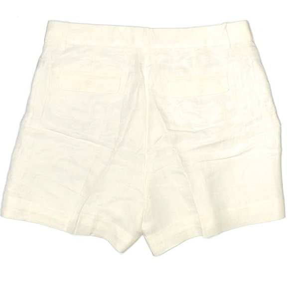 J. Crew High-rise pleated suit short in Chelsea linen-cupro blend, Size 14, NWT - Picture 4 of 6